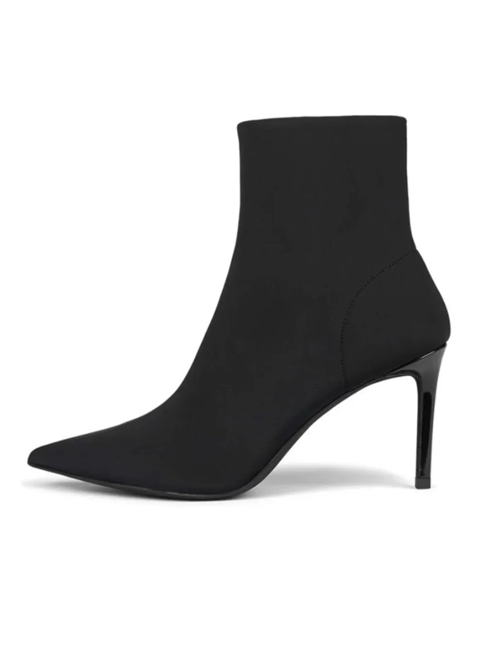 Jeffrey Campbell Black Pointed Toe Booties Size 8